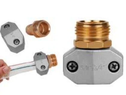 LH-3673 aluminum Aluminum Male hose repair connector