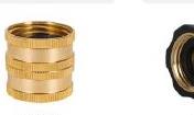 Brass Double Male Connector